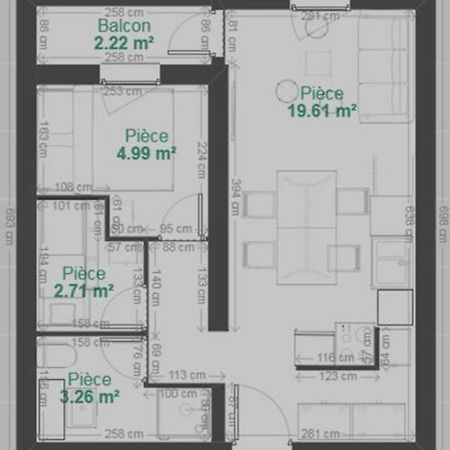 Appartement 3 Pieces, 2 Chambres Au Coeur De La Station Genos Exterior photo